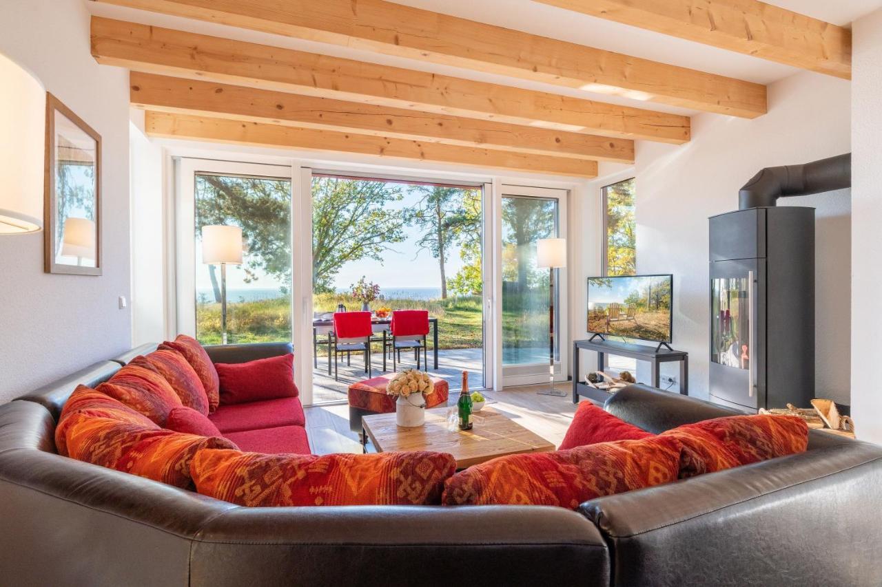Ferienhaus "Biberburg Am Haff" Garz  Экстерьер фото