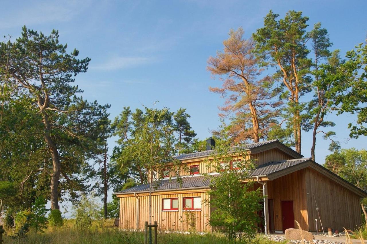 Ferienhaus "Biberburg Am Haff" Garz  Экстерьер фото