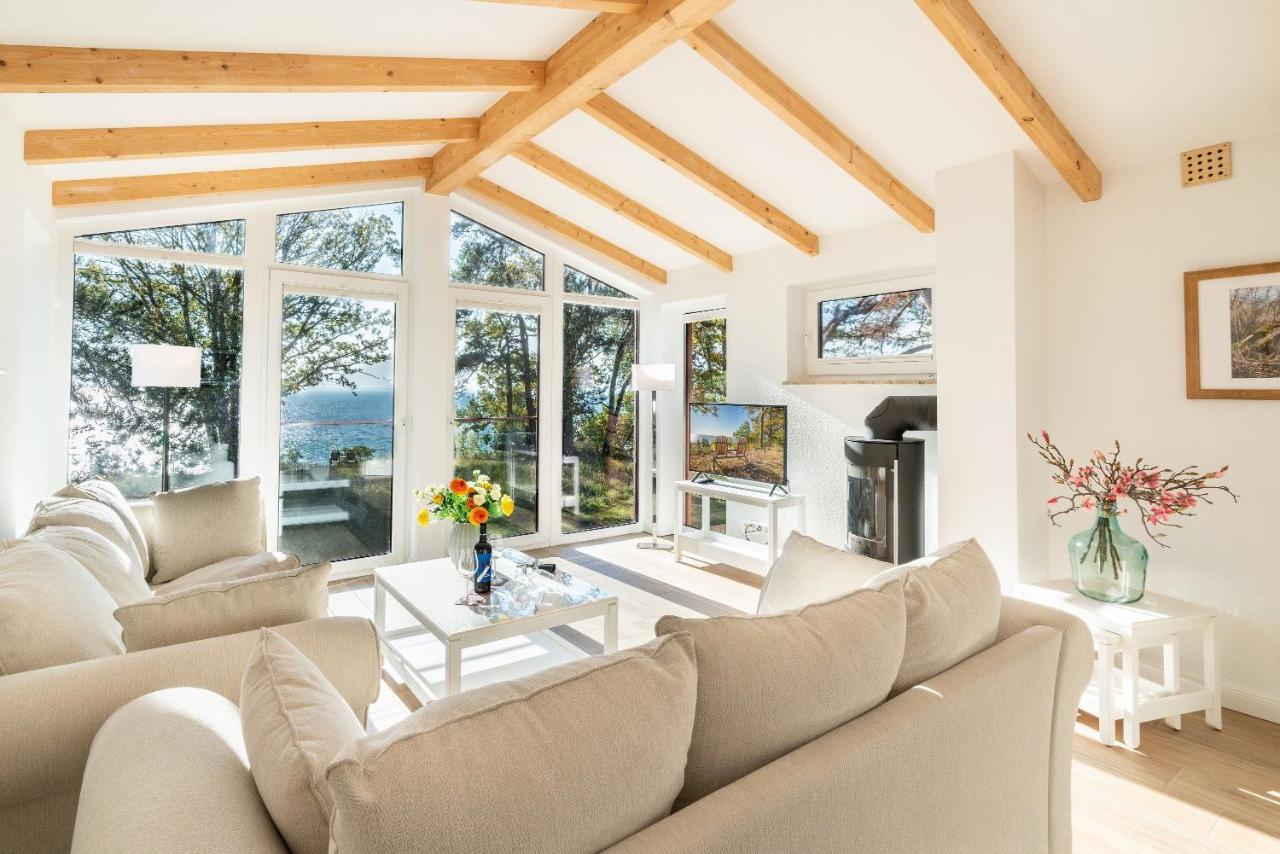 Ferienhaus "Biberburg Am Haff" Garz  Экстерьер фото