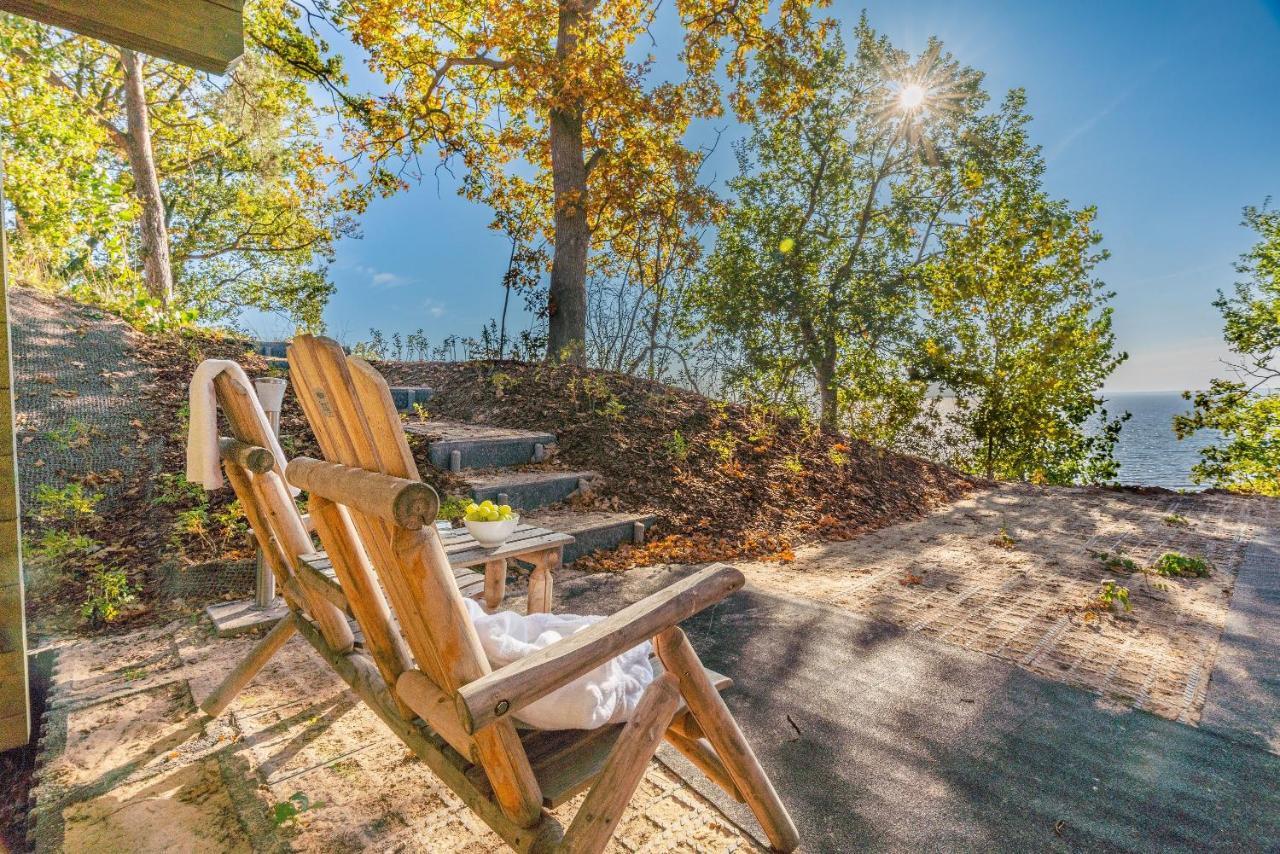 Ferienhaus "Biberburg Am Haff" Garz  Экстерьер фото
